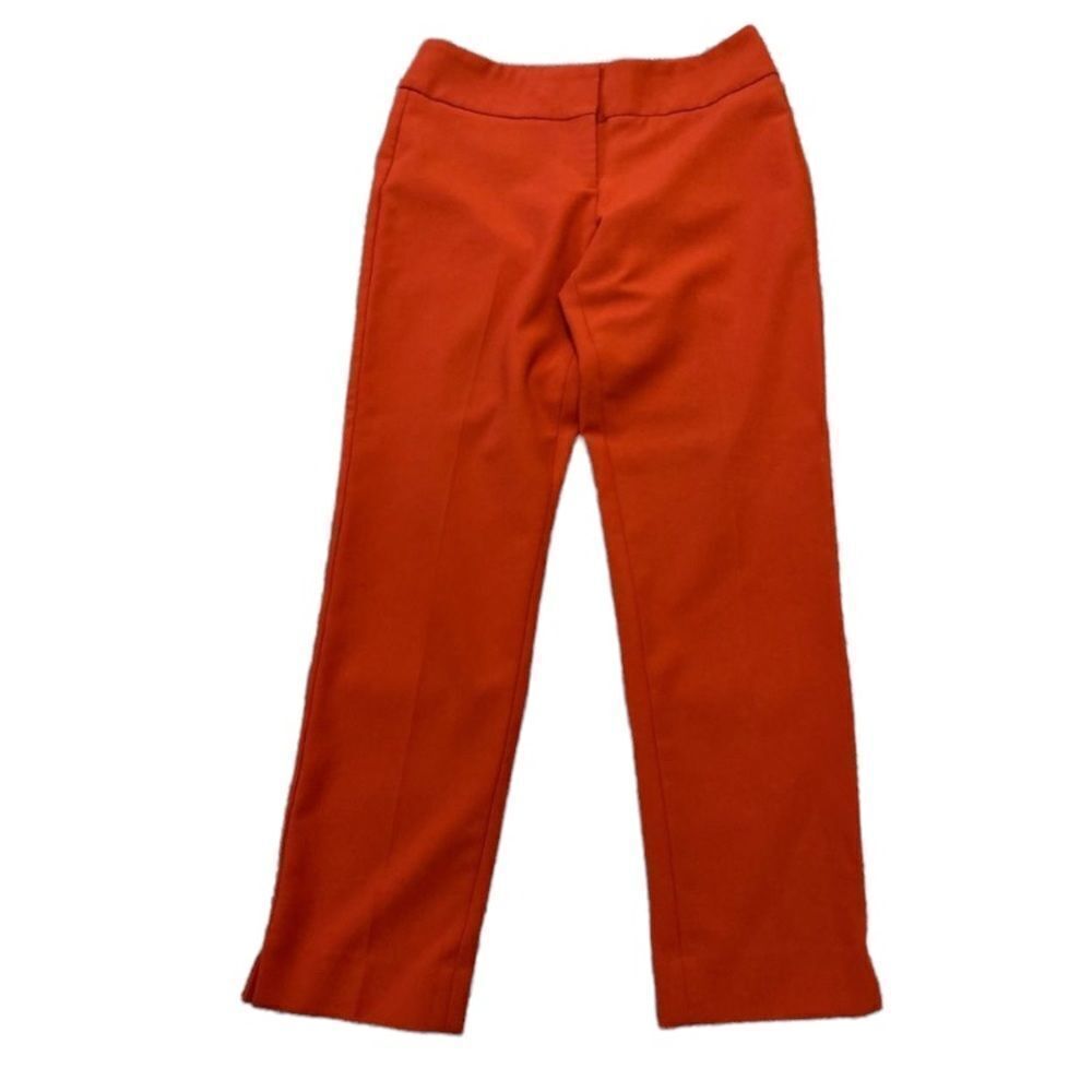 Talbots  orange ankle pants
